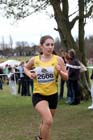 Rebecca Oram in the Under-20 Women, McCain Inter Counties Cross Country, Cofton Park, Birmingham.